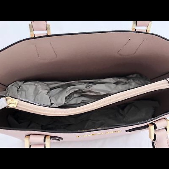 New! Michael Kors Large Leather Satchel - Picture 4 of 5